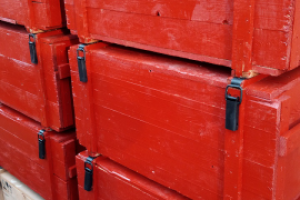 Реклама ящиков такелажных.