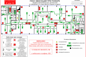 Схемы эвакуации