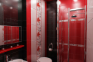 Санузел "Red rain"