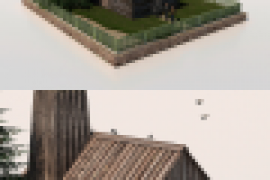 Первая буровая вышка на Сахалине