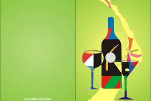 Векторная открытка