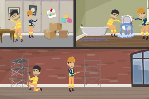 Видео-презентация услуг строительной компании