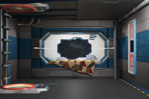 Каюта космического корабля