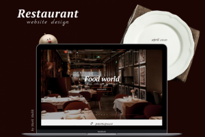 Дизайн сайта ресторана
