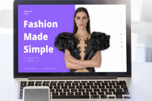 Стартовая страничка магазина одежды