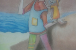 Иллюстрация книге - Пепи длинный чулок