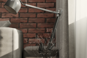 Визуализация отдельных предметов интерьера.