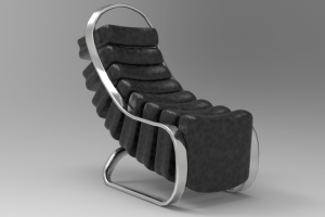 Модель мягкого кресла.