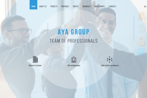 Сайт инвестиционной компании