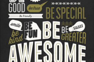 Be Awesome