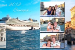 Разворот для фотокниги "Путешествия" 2