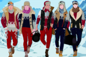 Работа нарисованная в иллюстраторе