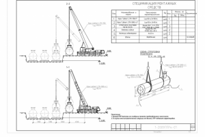 Схема монтажа ёмкости СУГ лист 3