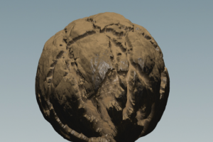 Модель Камня.Материал