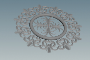 Декоративное моделирование. круг