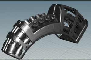 Модель металлической детали
