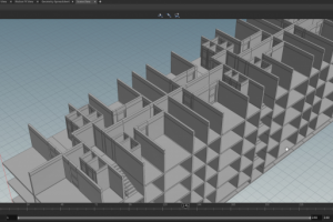 Внутренняя часть хрущёвки 1-335