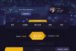 CSGOScorp - дизайн CS:GO рулетки