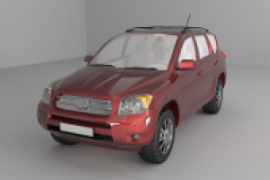 3D модель автомобиля Toyota