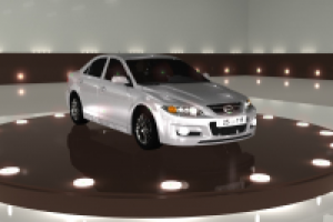 3D модель автомобиля Mazda 6