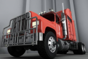 3D модель камаза Mack Titan