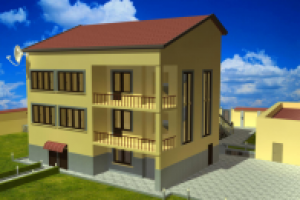3D Модель дома