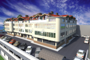 Многоквартирный дом с паркингом по ул. Красная в г. Сочи