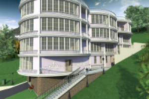 Эскиз многоквартирного дома по ул. Красная в г.Сочи