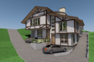 Жилой дом на 4 семьи в г.Сочи