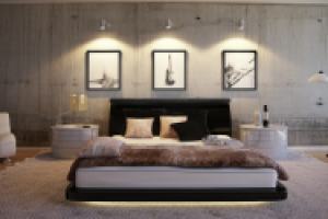 Дизайн спальни в стиле лофт