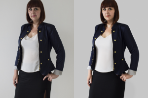 Ретушь делового портрета