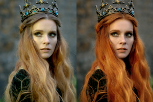 Естественная портретная ретушь