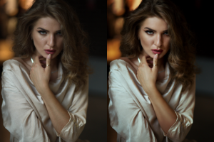 Легкая портретная ретушь