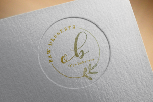 Логотип для кондитера Ольги Бокаревой