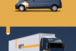 Дизайн для транспортной компании