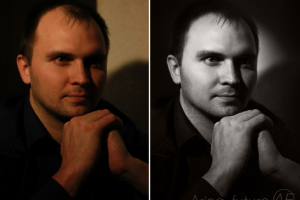 Обработка мужского портрета