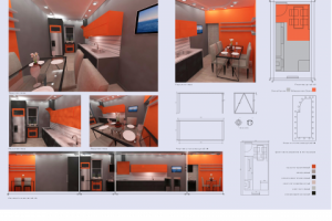 проект интерьера "Кухня"