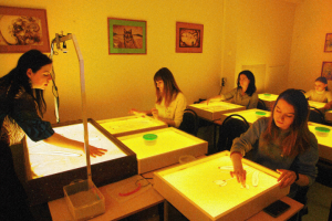 обучение рисованию песком online