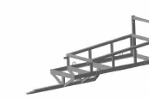 Универсальная рама прицепного сельхозагрегата