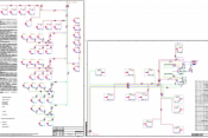 Пневмогидравлическая схема холодильной системы