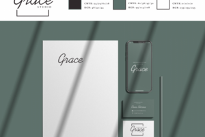Grace разработка фирменного стиля