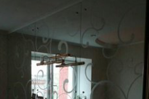 Спальня. Гравировка зеркал