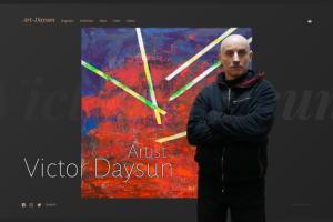 Сайт украинского художника абстракциониста