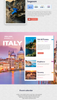 Landing page для Discover