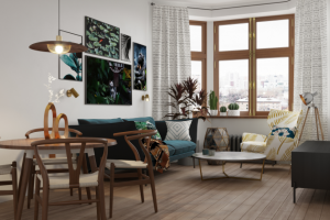 Дизайн квартиры в стиле Бохо