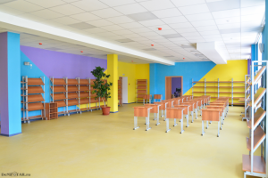 Библиотека строящейся школы