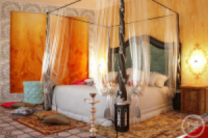 Спальня в восточном стиле