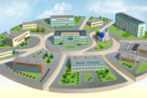 Иллюстрация территории для сайта