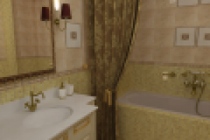 Визуализация сан узла для дипломной работы