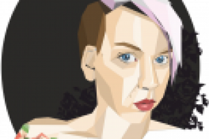 Полигональный автопортрет